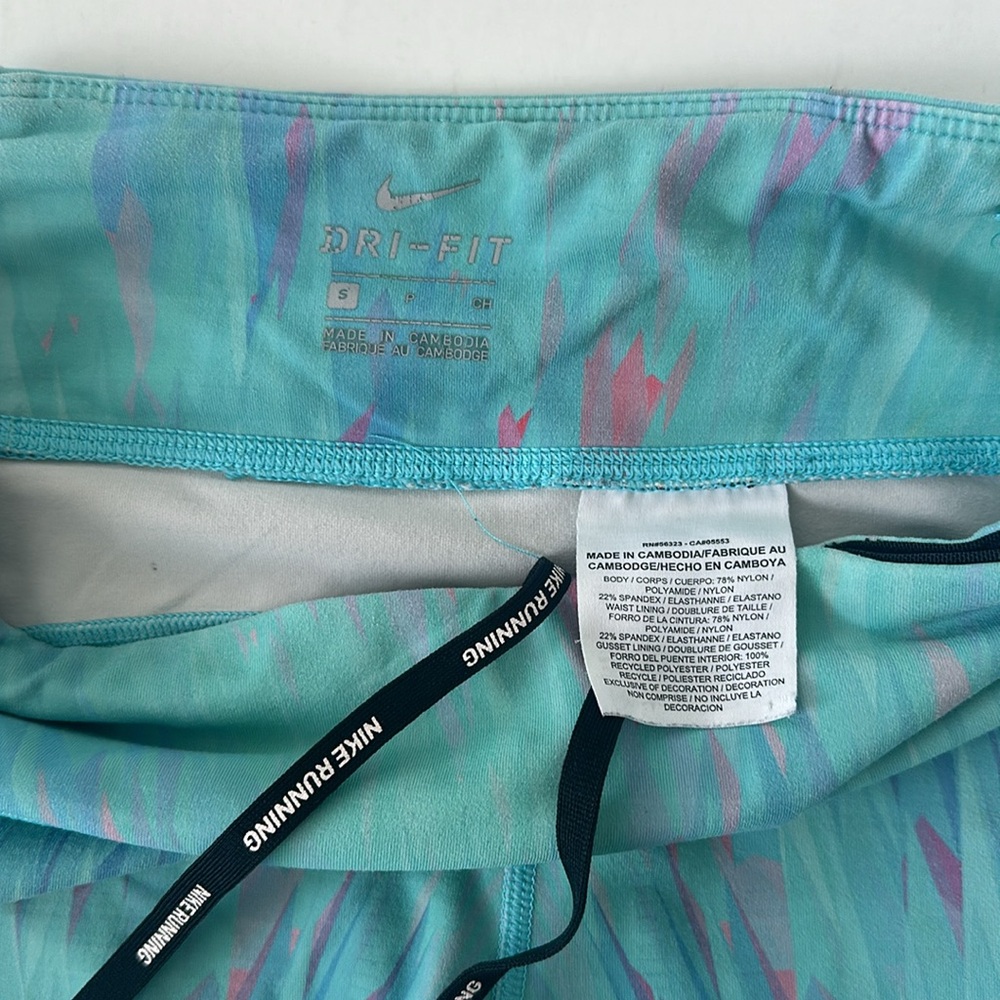 Nike Dri Fit Teal Athletic Leggings Size Small - Picture 8 of 12